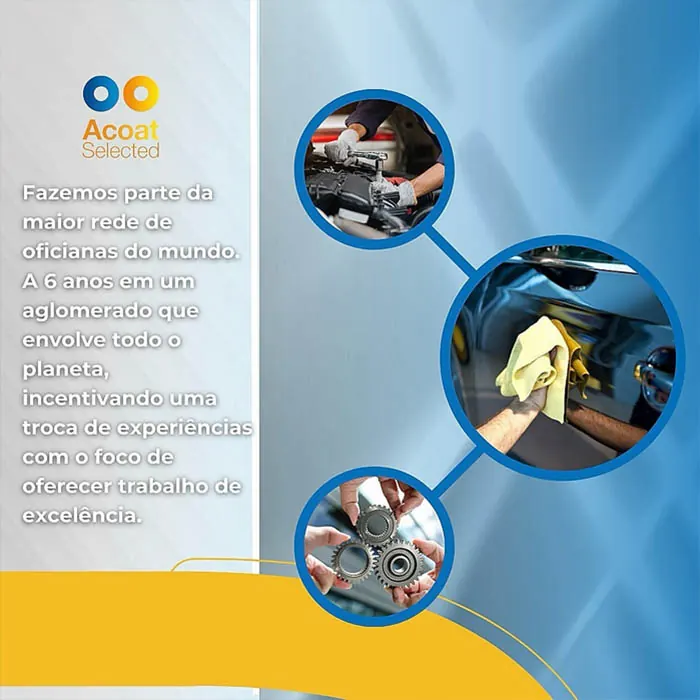 Arte institucional: a Pintura de Prata faz parte da Acoat Selected, rede internacional de oficinas